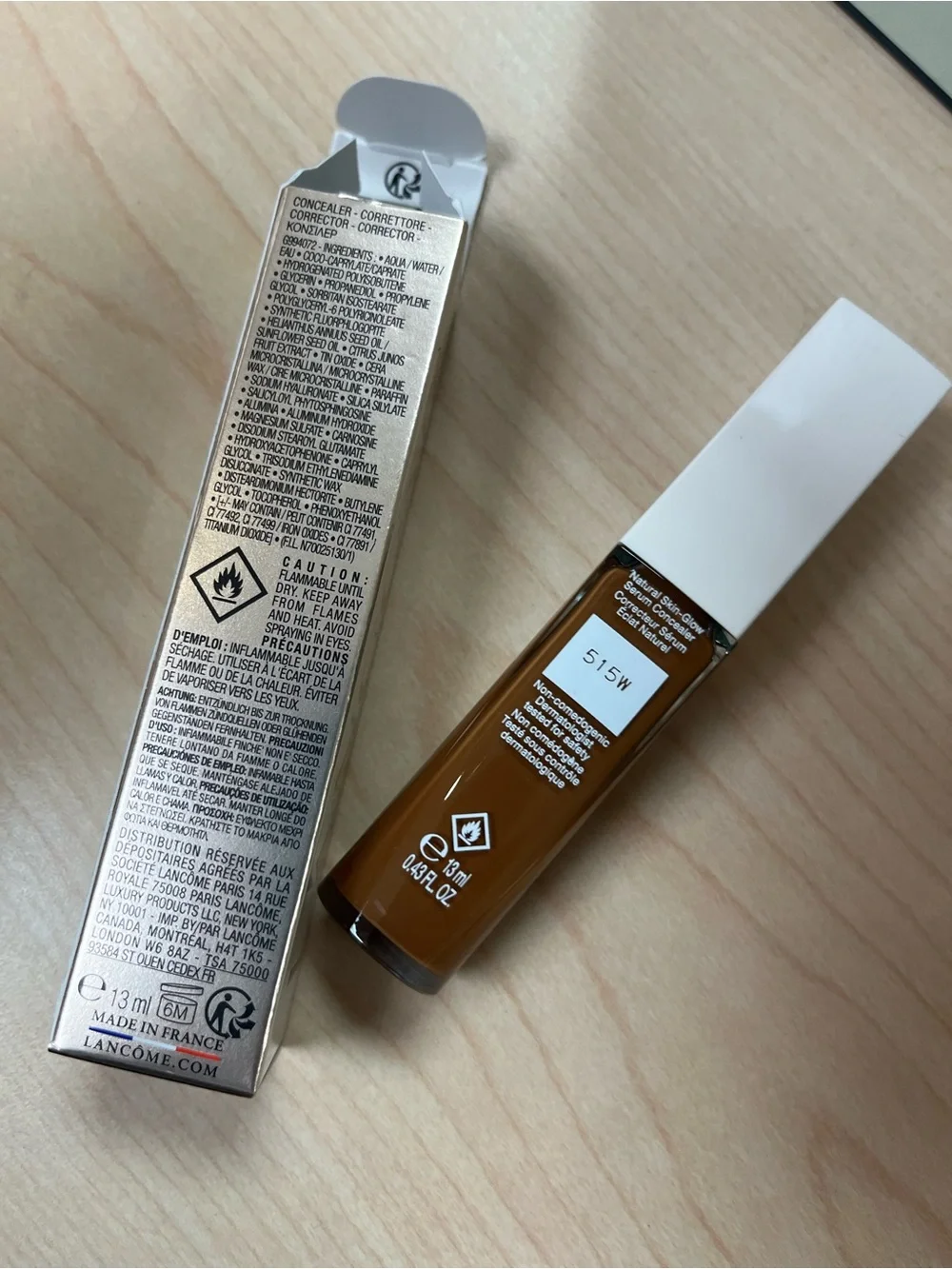 Lancome Teint Idole Ultra Wear Care & Glow Serum Concealer ~0.43 fl oz 515W